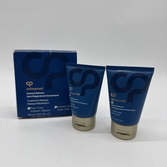 Colorproof Instant Reboot-Prep/Treat-Smooth/Seal-2Fl. Oz. x 2-Treatment Masque - Picture 1 of 5